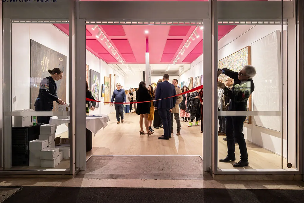 The entrance to Mahoneys Galleries on Bay Street
